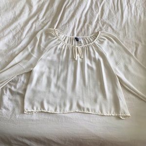 Cute slightly see through top